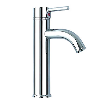 Contemporary Lilliput Single Handle Chrome Bathroom Faucet 