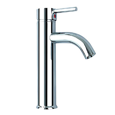 Contemporary Lilliput Single Handle Chrome Bathroom Faucet