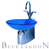 Lagoon Sink in Cobalt Blue